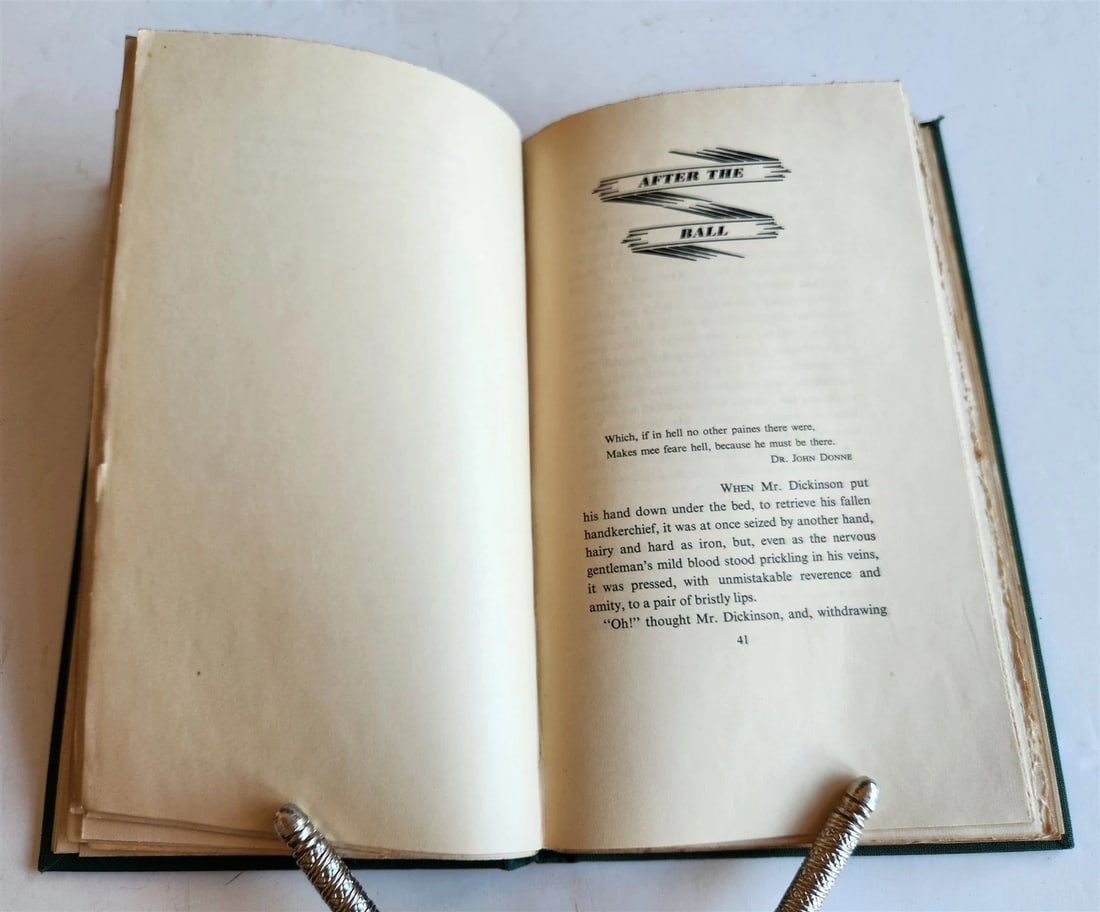 1934 DEVIL and ALL by John Collier antique LIMITED ED. SIGNED by AUTHOR numbered - 5
