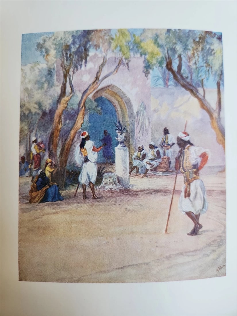 1909 FROM SKETCH BOOK & DIARY by Elizabeth Butler antique ILLUSTRATED TRAVELS - 13