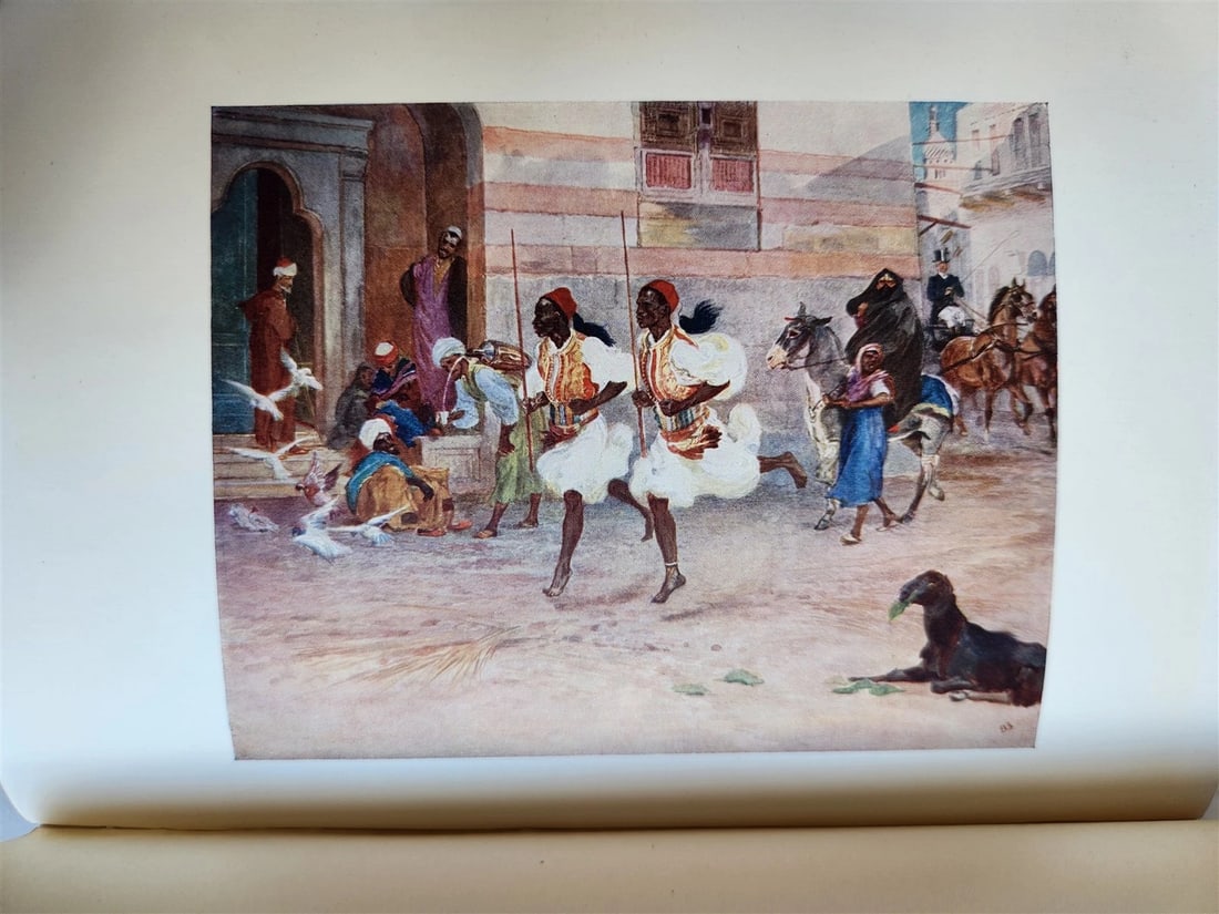 1909 FROM SKETCH BOOK & DIARY by Elizabeth Butler antique ILLUSTRATED TRAVELS - 16
