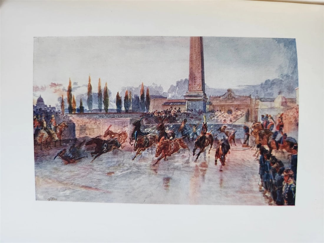 1909 FROM SKETCH BOOK & DIARY by Elizabeth Butler antique ILLUSTRATED TRAVELS - 9