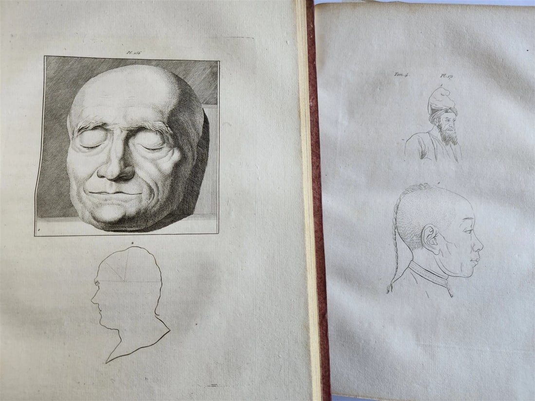 1806 ESSAYS on PHYSIOGNOMY by LAVATED 10 VOLUMES illustrated ANTIQUE - 6
