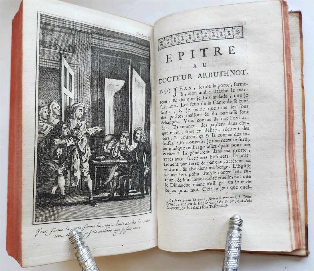 1763 ALEXANDER POPE WORKS illustrated 7 volumes ANTIQUE - 11