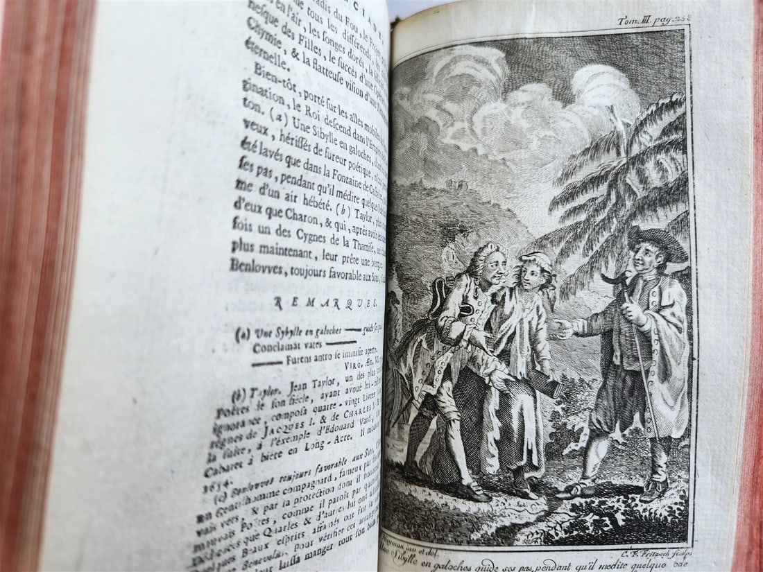 1763 ALEXANDER POPE WORKS illustrated 7 volumes ANTIQUE - 12