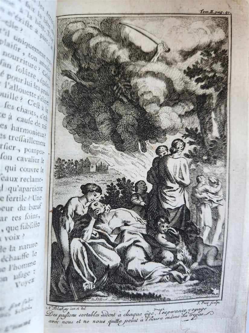 1763 ALEXANDER POPE WORKS illustrated 7 volumes ANTIQUE - 5