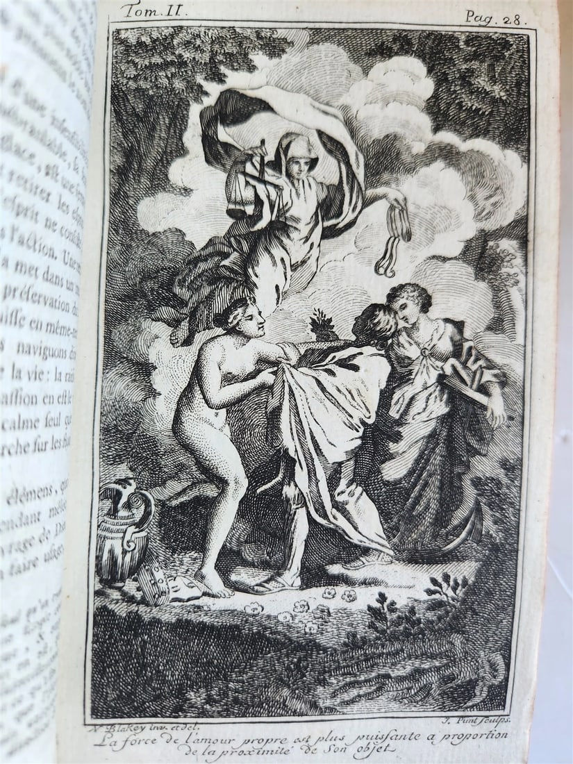 1763 ALEXANDER POPE WORKS illustrated 7 volumes ANTIQUE - 6