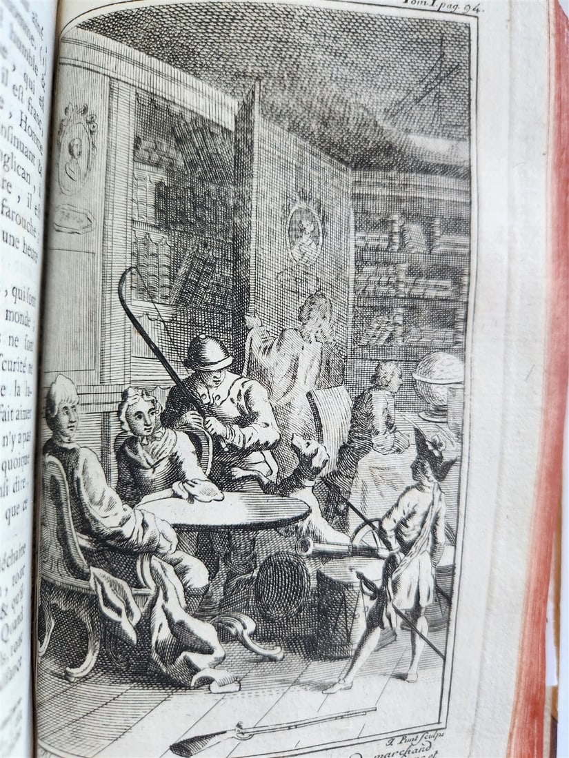 1763 ALEXANDER POPE WORKS illustrated 7 volumes ANTIQUE - 8