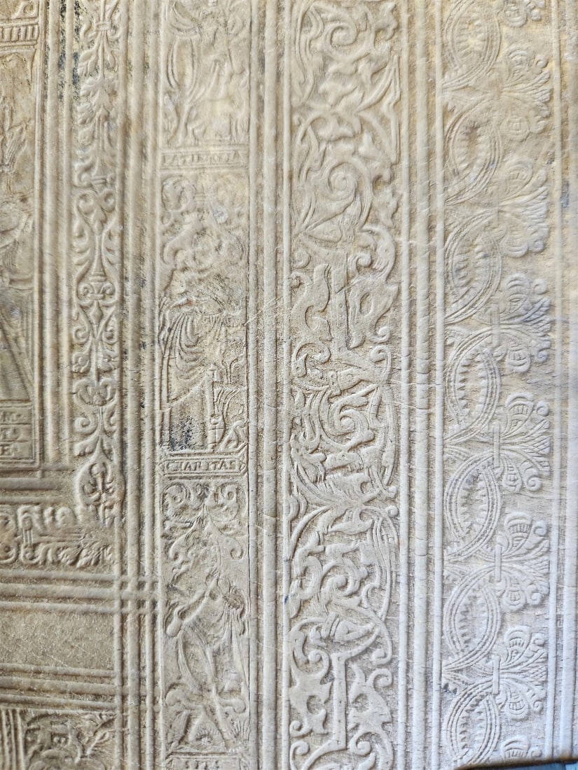 1575 Sacrae bibliothecae sanctorum patrum PIGSKIN BOUND FOLIO 16th cent. ANTIQUE - 11