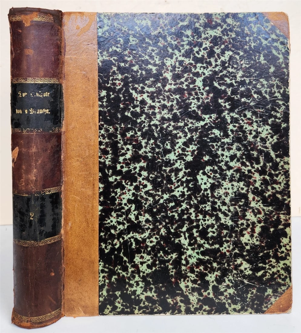 1869 DON QUIXOTE by CERVANTES antique GUSTAVE DORE ILLUSTRATED FOLIO in GERMAN - 2