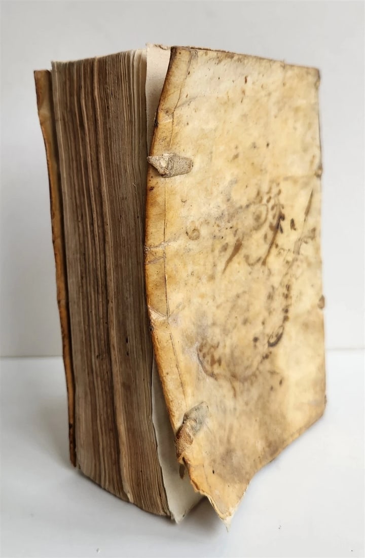 1541 Curioso Zibaldone di Ioannis Ravisii Textoris antique by JeanTixier VELLUM - 3