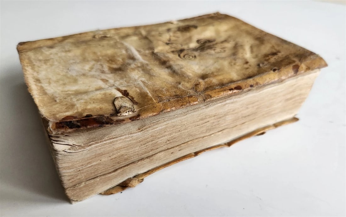 1541 Curioso Zibaldone di Ioannis Ravisii Textoris antique by JeanTixier VELLUM - 6
