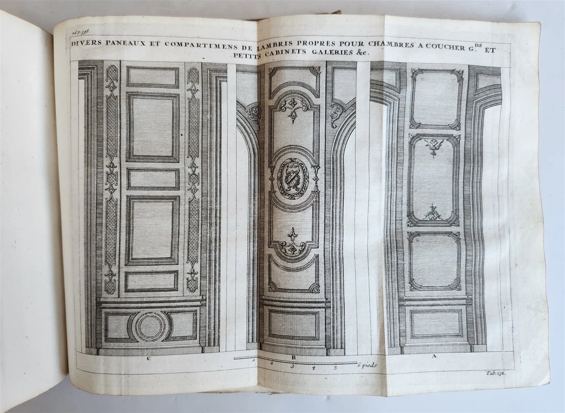 1747 ARCHITECTURE FULLY ILLUSTRATED by d'AVILER antique VIGNOLA MICHELANGELO - 6