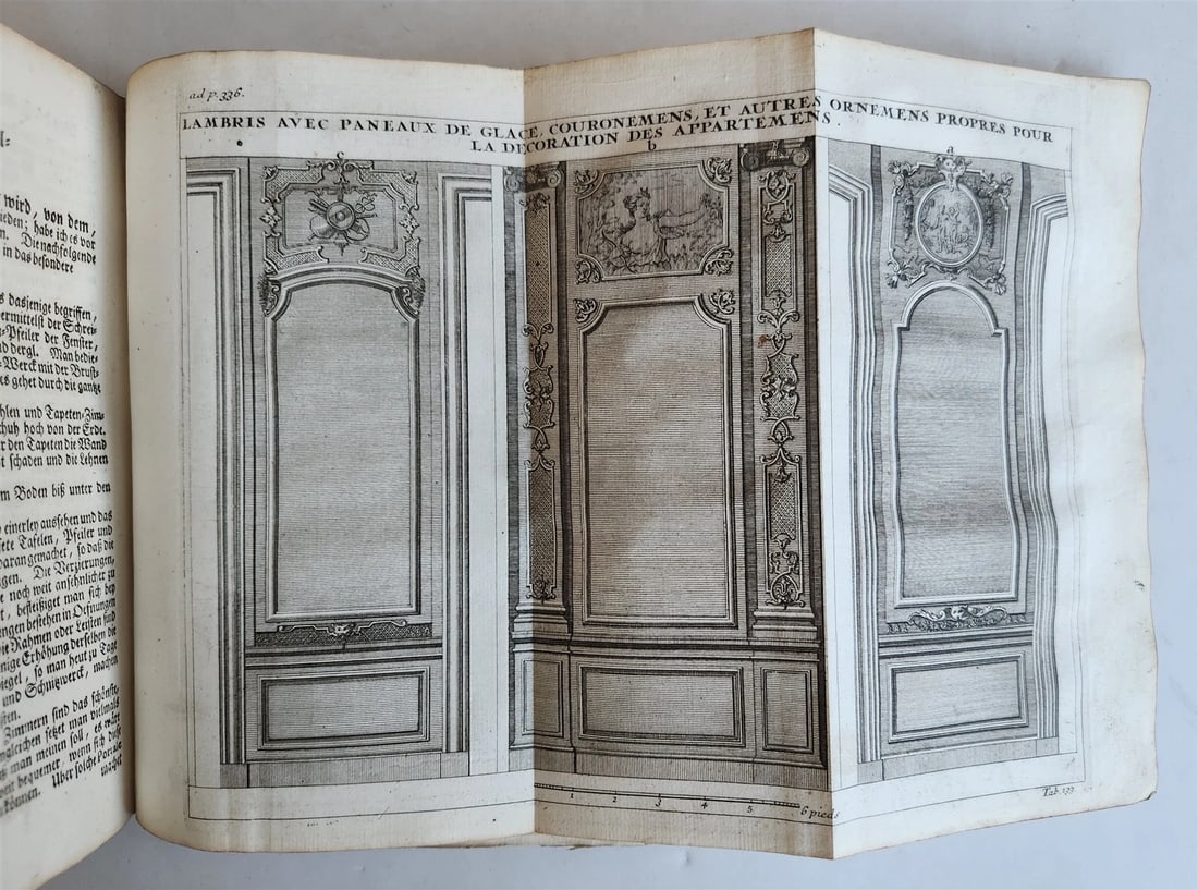 1747 ARCHITECTURE FULLY ILLUSTRATED by d'AVILER antique VIGNOLA MICHELANGELO - 7