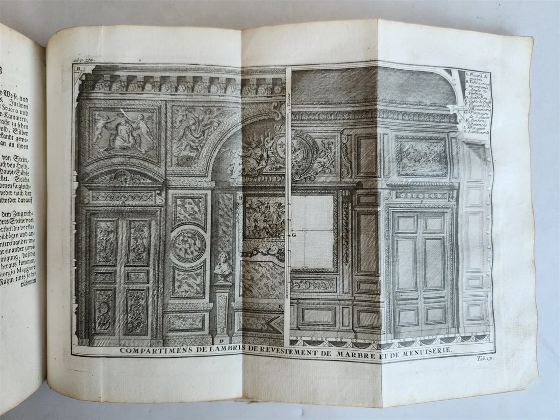 1747 ARCHITECTURE FULLY ILLUSTRATED by d'AVILER antique VIGNOLA MICHELANGELO - 8
