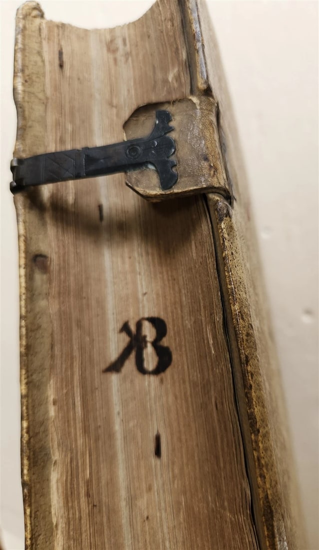 1569 CONFESSIONS of ST.AUGUSTINE by Jerónimo Torres antique PIGSKIN BOUND FOLIO - 6