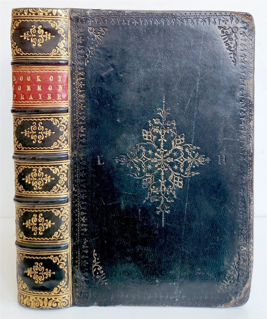 1707 BOOK OF COMMON PRAYER in ENGLISH w/ PSALMS of DAVID ANTIQUE illustrated (1 of 20)