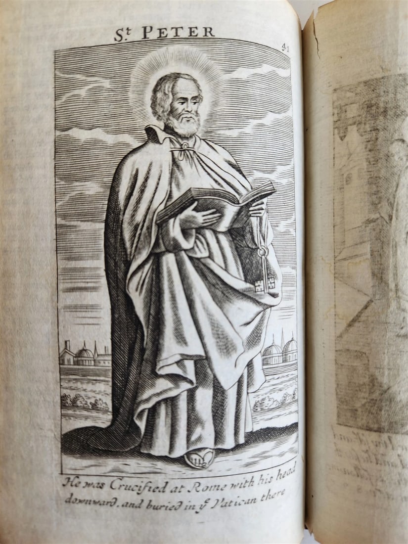 1680 BOOK OF COMMON PRAYER fully illustrated ANTIQUE in ENGLISH - 10