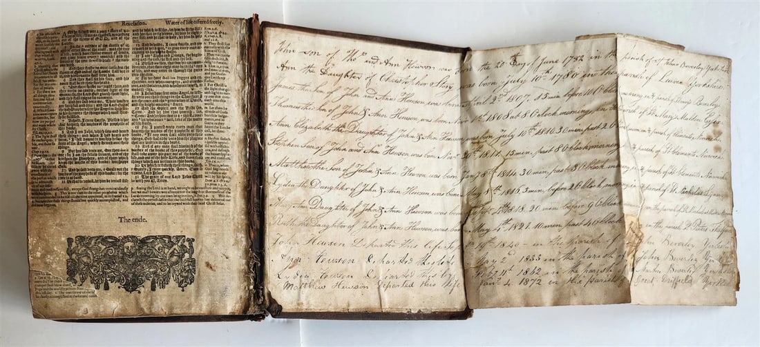 1607 BREECHES BIBLE in ENGLISH antique 17th CENTURY - 10