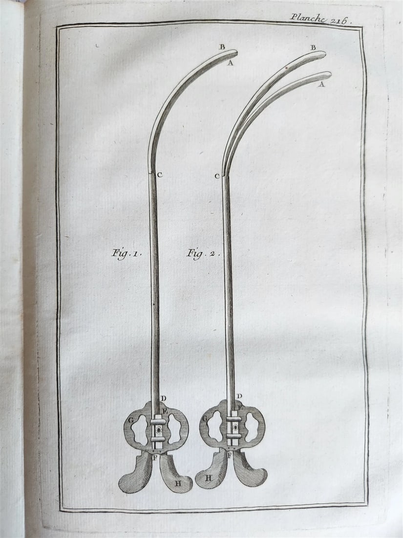 1770 MEDICAL TREATISE ILLUSTRATED ANATOMY by Francois PLANQUE antique V. 10 - 19