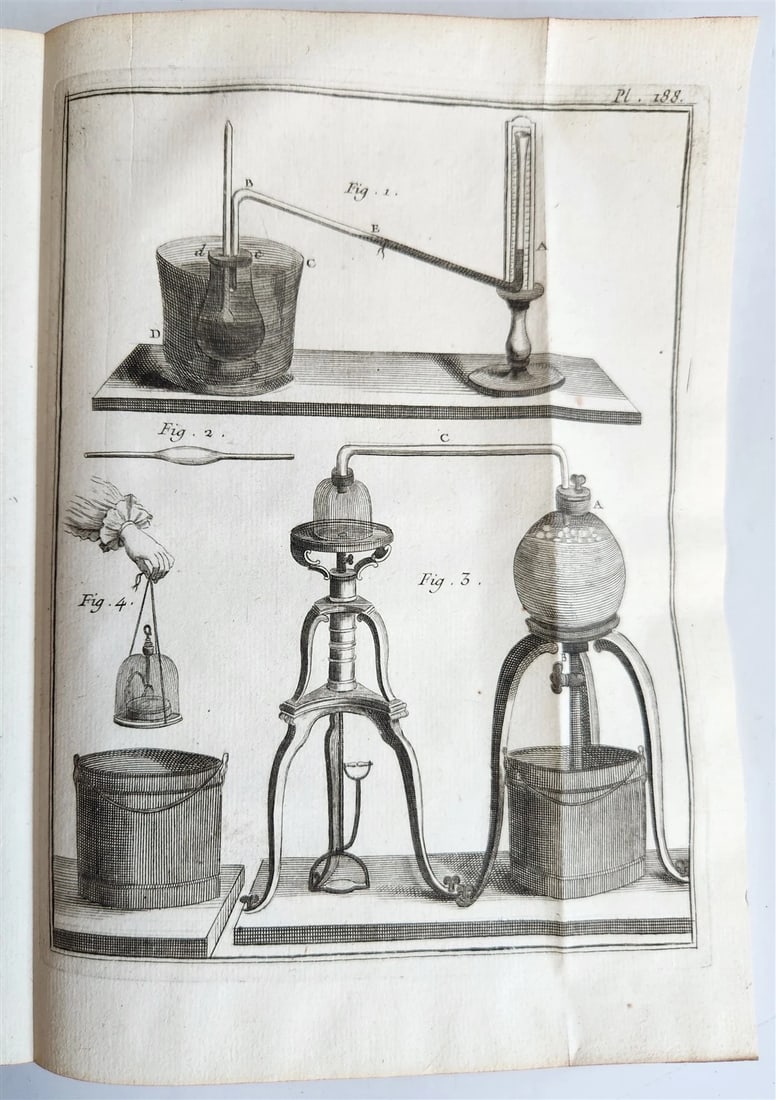 1766 MEDICAL TREATISE ILLUSTRATED ANATOMY by Francois PLANQUE antique V. 9 - 10
