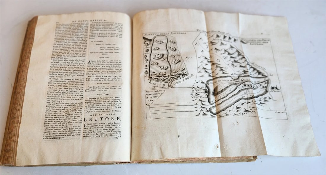 1733 MEDICAL TREATISE by ANTONIO VALLISNERI antique ILLUSTRATED 3 folio volumes - 17