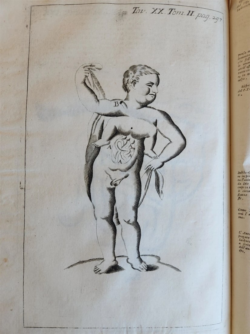 1733 MEDICAL TREATISE by ANTONIO VALLISNERI antique ILLUSTRATED 3 folio volumes - 18