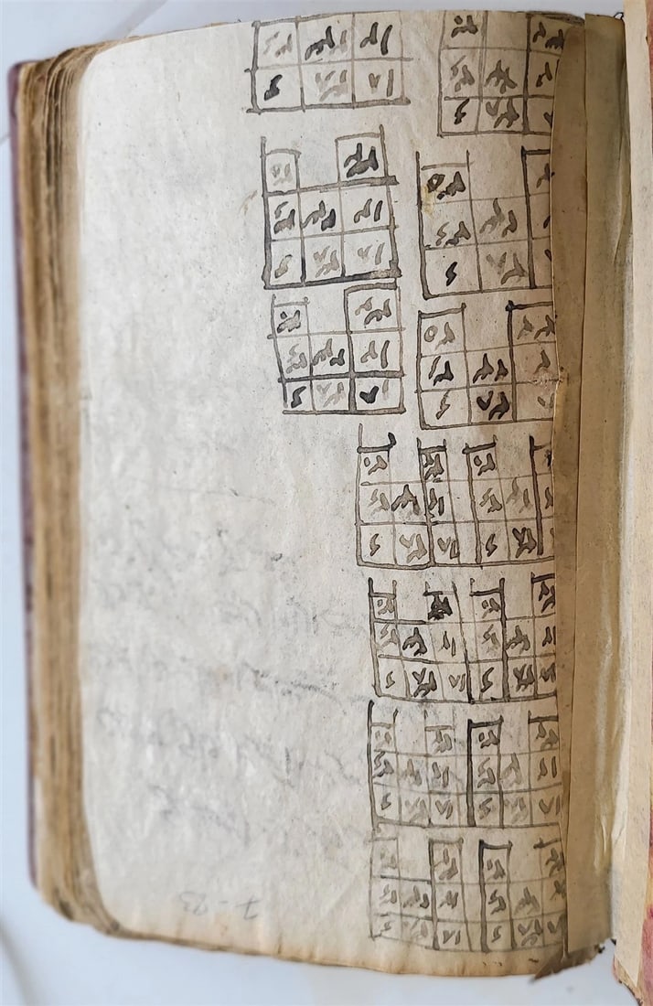 18th century ARABIC MANUSCRIPT antique POETRY & PROSE COLLECTION - 12
