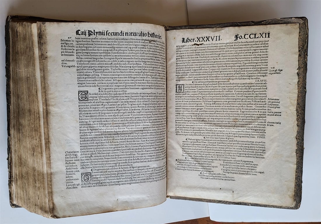 1514 PLINY THE YOUNGER F. Regnault POST-INCUNABULA antique NATURAL HISTORY rare - 10