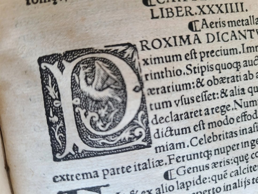 1514 PLINY THE YOUNGER F. Regnault POST-INCUNABULA antique NATURAL HISTORY rare - 11