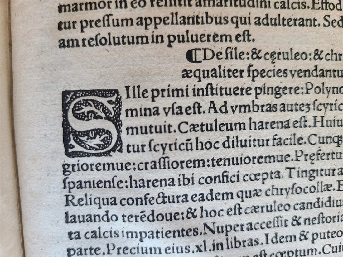 1514 PLINY THE YOUNGER F. Regnault POST-INCUNABULA antique NATURAL HISTORY rare - 12