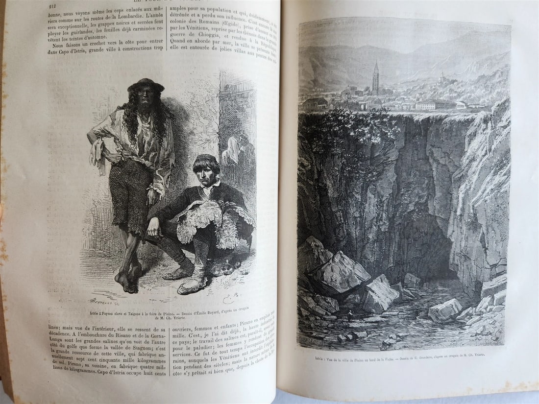 1875 HISTORY VOYAGES ILLUSTRATED antique ARMENIA TURKEY AFRICA S.AMERICA CHINA - 14