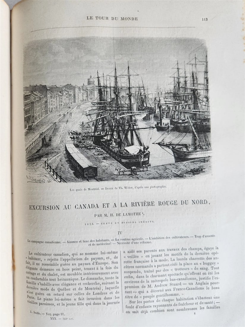 1875 HISTORY of VOYAGES ILLUSTRATED antique AFRICA TAIWAN AUSTRALIA VIETNAM - 13