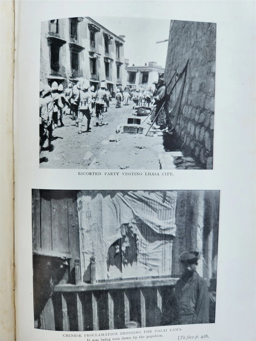 1905 LHASA & ITS MYSTERIES antique TIBET CHINA illustrated - 12