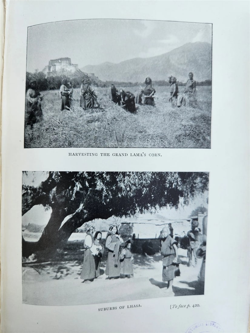 1905 LHASA & ITS MYSTERIES antique TIBET CHINA illustrated - 14