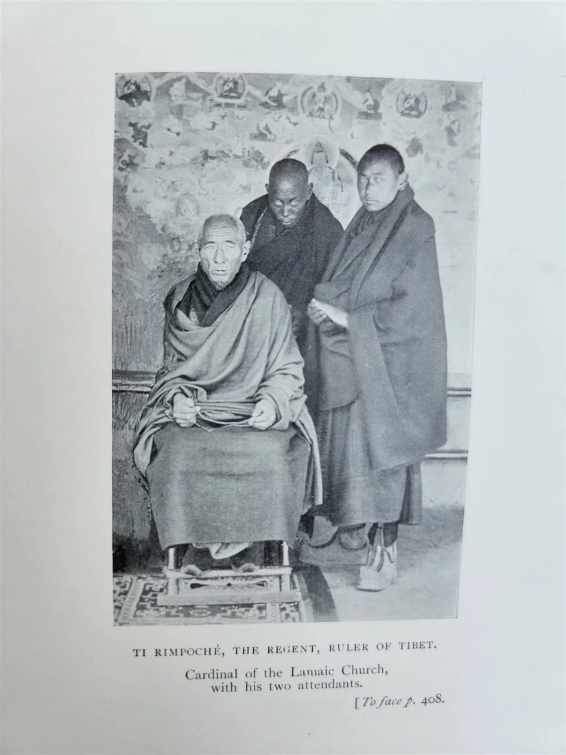 1905 LHASA & ITS MYSTERIES antique TIBET CHINA illustrated - 16