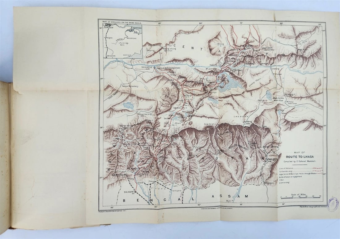 1905 LHASA & ITS MYSTERIES antique TIBET CHINA illustrated - 7