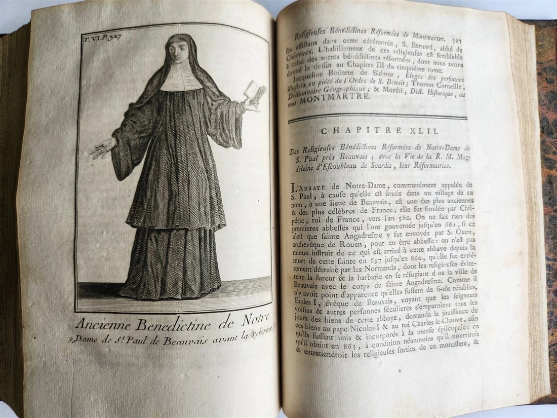 1792 RELIGIOUS & MILITARY ORDERS HISTORY 8 VOLS antique ILLUSTRATED 810 PLATES - 19