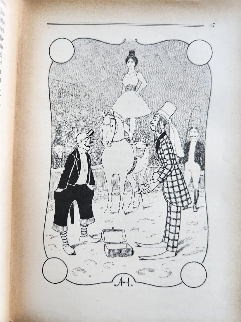 1900s ILLUSTRATED GERMAN CHILDREN BOOK antique FAIRYTALE LAND OF ANIMALS - 19