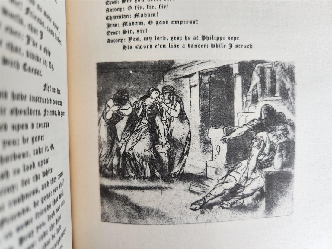 1925 ANTHONY & CLEOPATRA by WILLIAM SHAKESPEARE antique ILLUSTRATED - 16