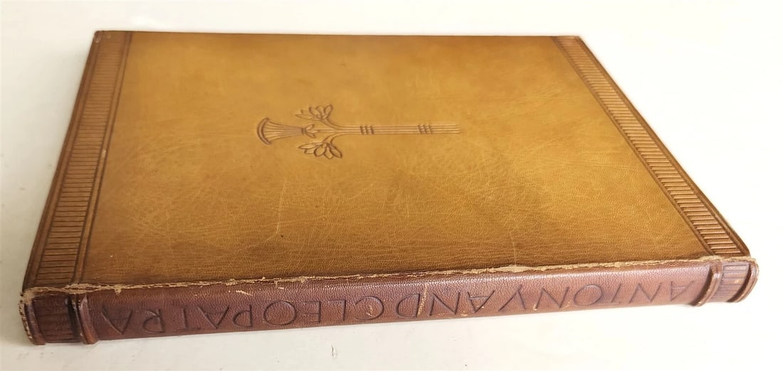 1925 ANTHONY & CLEOPATRA by WILLIAM SHAKESPEARE antique ILLUSTRATED - 2