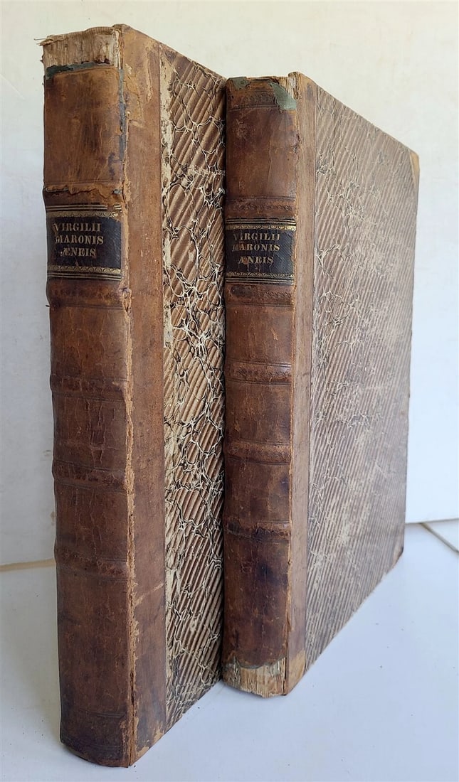 1764 VIRGIL ROMAN POETRY ILLUSTRATED 2 FOLIOS antique Bucolica Georgica antique: Title: 1764 VIRGIL ROMAN POETRY ILLUSTRATED 2 FOLIOS antique Bucolica Georgica antique Description: Bucolica Georgica et Aeneis ex Cod. Mediceo-Laurentiano descripta ab Antonio Ambrogi Florentino S.J.