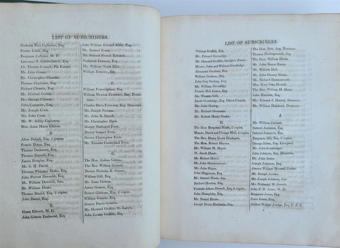 1808 HISTORY of BARBADOS from 1605 to 1801 by John POYER antique RARE - 12