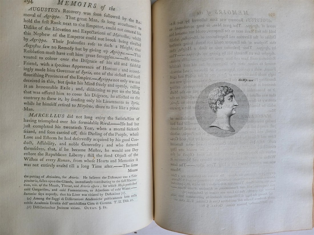 1760 MEMOIRS of COURT of AUGUSTUS BLACKWELL SCOTLAND 3 VOLS antique ILLUSTRATED - 14