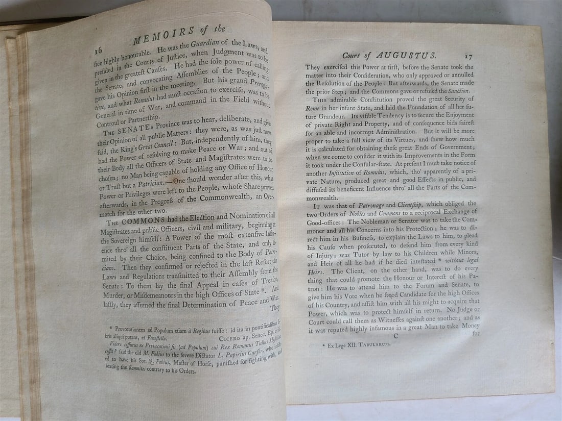 1760 MEMOIRS of COURT of AUGUSTUS BLACKWELL SCOTLAND 3 VOLS antique ILLUSTRATED - 4