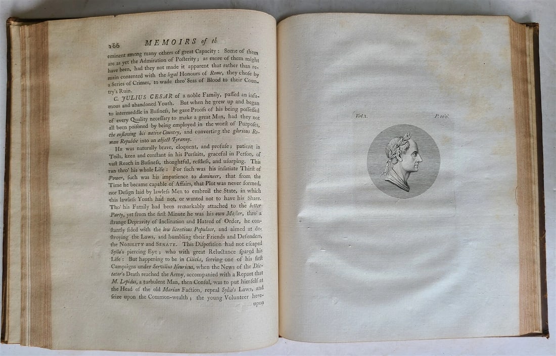1760 MEMOIRS of COURT of AUGUSTUS BLACKWELL SCOTLAND 3 VOLS antique ILLUSTRATED - 8