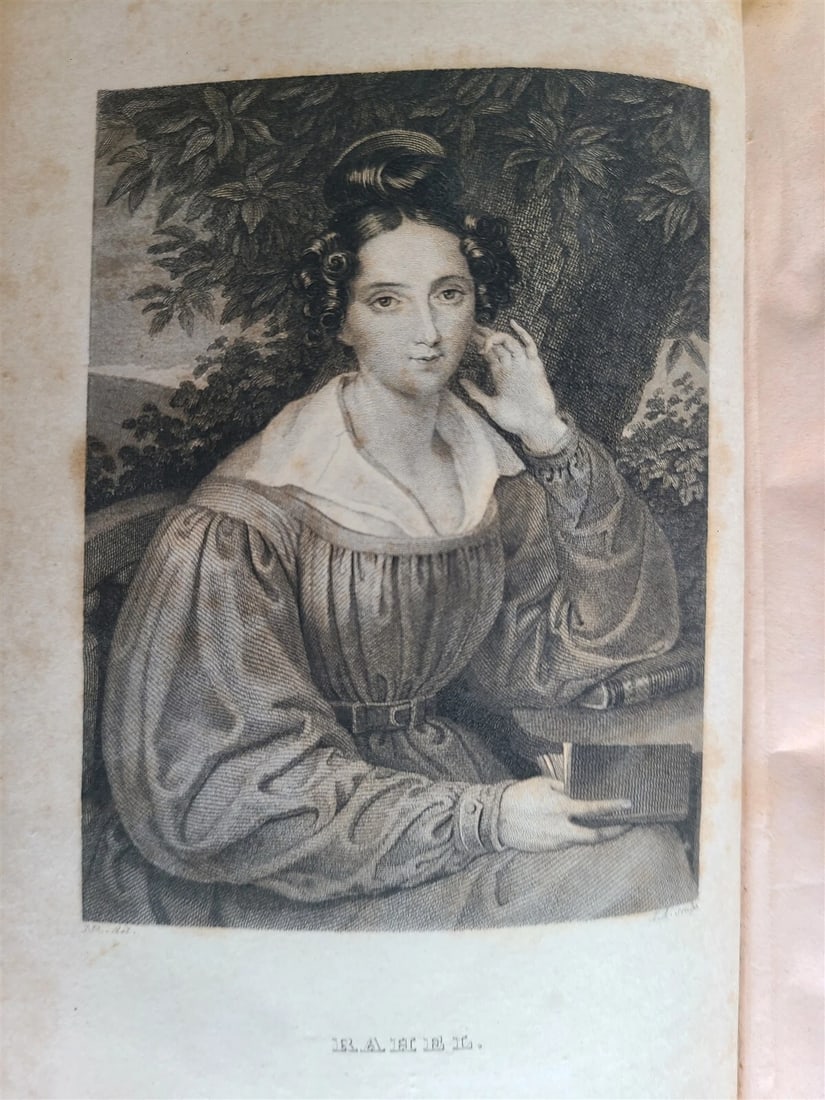 1834 LADIES CONVERSATIONAL LEXICON 10 VOLUMES ILLUSTRATED antique DECORATIVE - 10