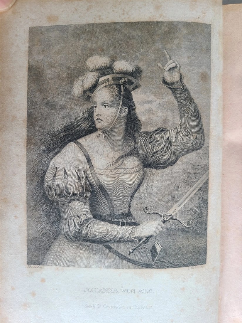 1834 LADIES CONVERSATIONAL LEXICON 10 VOLUMES ILLUSTRATED antique DECORATIVE - 11