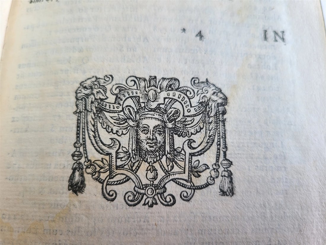 1605 HISTORY of INDIA by G. Maffei LATIN antique PIGSKIN Historiarum Indicarum - 15