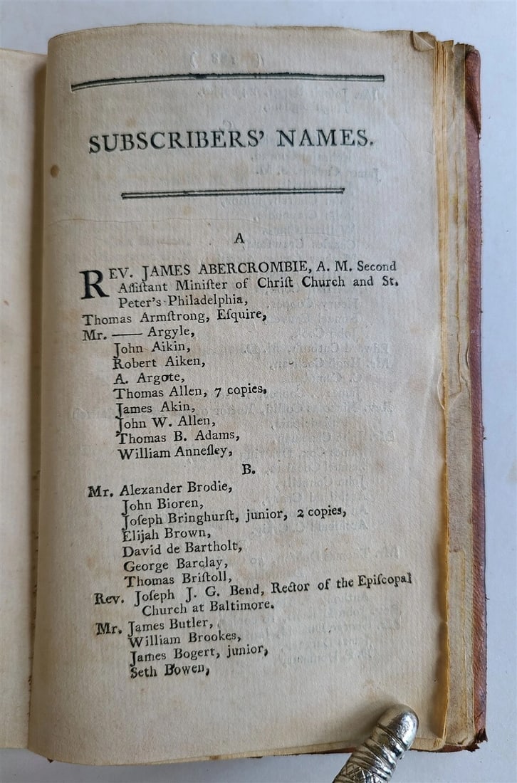 1794 VIEW of LIFE TRAVELS PHILANTHROPIC LABORS of JOHN HOWARD antique AMERICANA - 4