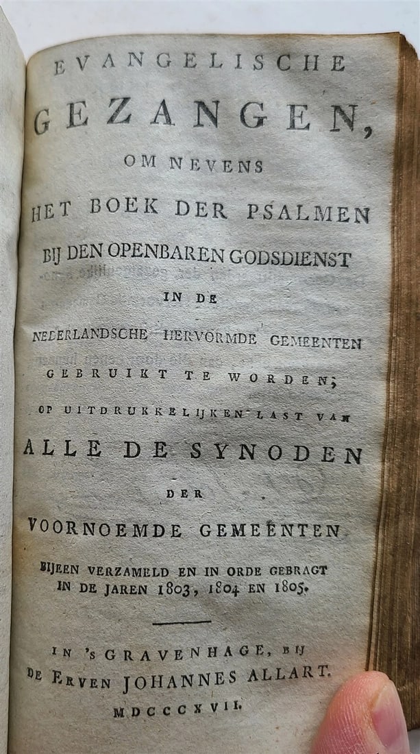 1797 BIBLE in DUTCH ILLUSTRATED antique VELLUM BOUND BIBLIA OLD & NEW TESTAMENT - 11