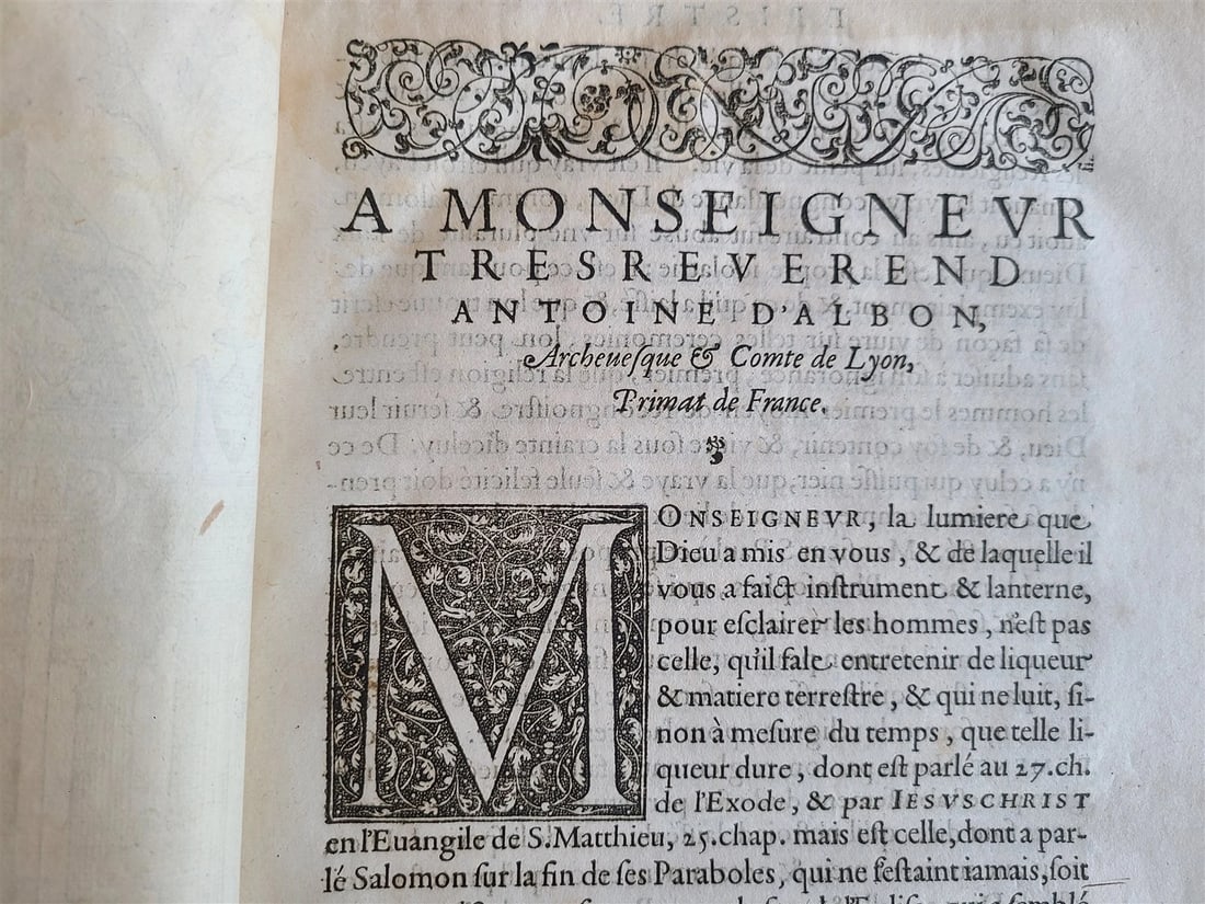 1568 NOTABLE JUDGMENTS OF SOVEREIGN COURTS OF FRANCE antique ARMORIAL BINDING - 6